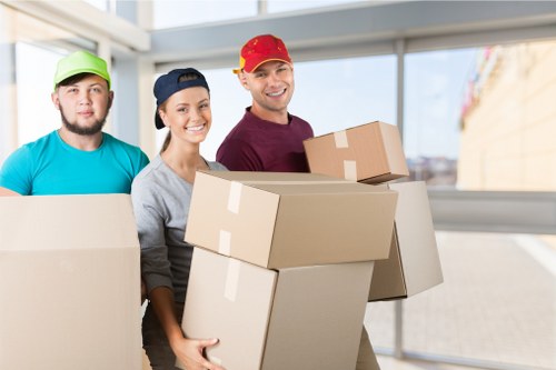Home and office moving support in Holland Park