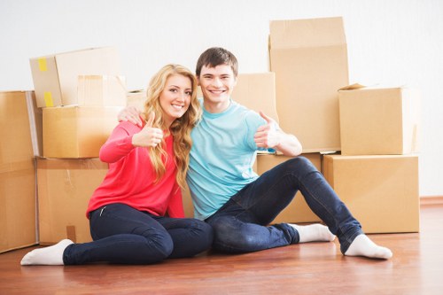 Careful packing and protection for fragile items during a Holland Park move