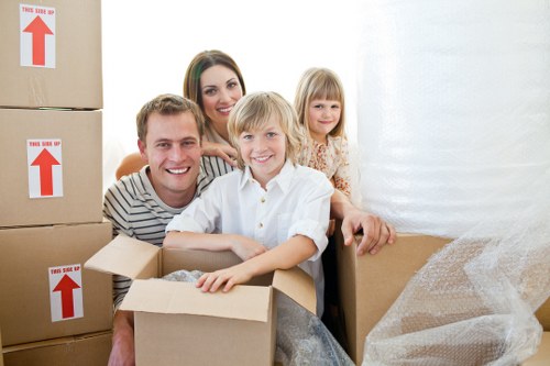 Professional packing and furniture protection for a move