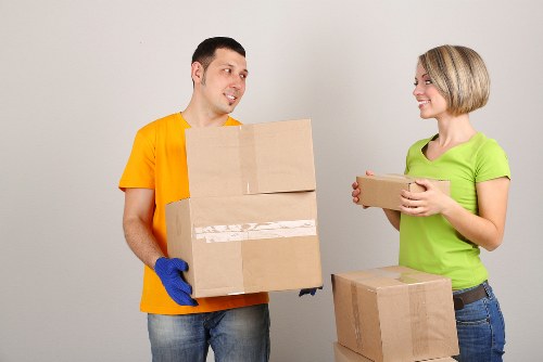 Packing support and fragile item protection for a home move