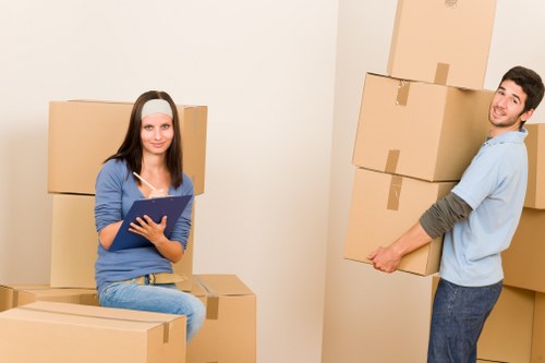 Careful removals planning for a property in Holland Park